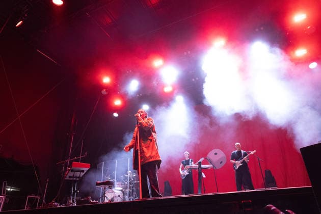 German singer and rapper Levin Liam on the first day of Highfield 2026 Highfield 2026 Day 1 Levin Liam