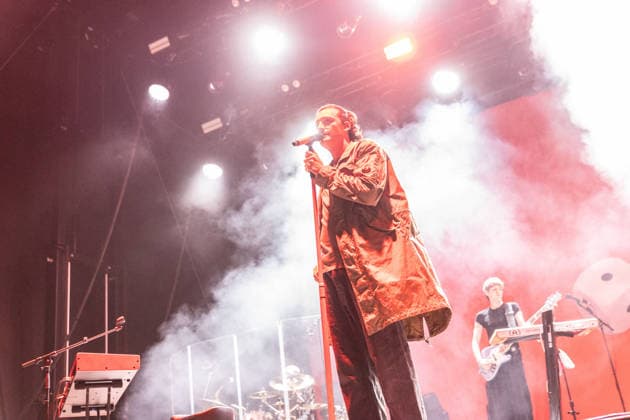 German singer and rapper Levin Liam on the first day of Highfield 2026 Highfield 2026 Day 1 Levin Liam