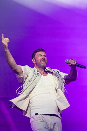 Rostock, Germany, August 14, 2026 Marteria Zum Glück in die Zukunft Tour 2026 Rostock Pictured: Marten Laciny (Marteria) Copyright: xFotostandx xVoelkerx