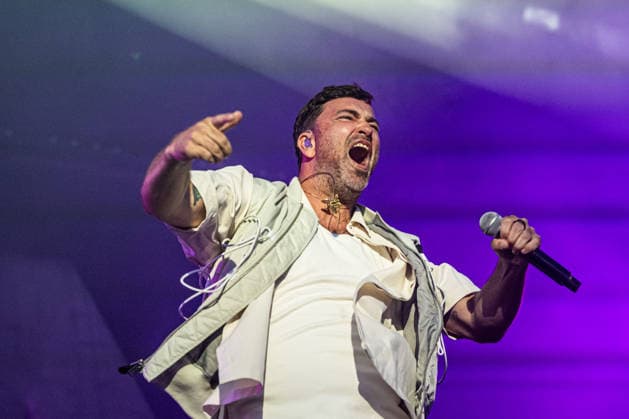 Rostock, Germany, August 14, 2026 Marteria Zum Glück in die Zukunft Tour 2026 Rostock Pictured: Marten Laciny (Marteria) Copyright: xFotostandx xVoelkerx