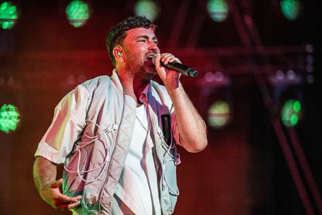Rostock, Germany, August 14, 2026 Marteria Zum Glück in die Zukunft Tour 2026 Rostock Pictured: Marten Laciny (Marteria) Copyright: xFotostandx xVoelkerx
