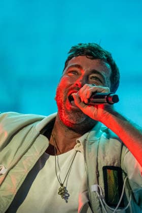 Rostock, Germany, August 14, 2026 Marteria Zum Glück in die Zukunft Tour 2026 Rostock Pictured: Marten Laciny (Marteria) Copyright: xFotostandx xVoelkerx
