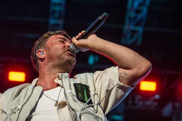 Rostock, Germany, August 14, 2026 Marteria Zum Glück in die Zukunft Tour 2026 Rostock Pictured: Marten Laciny (Marteria) Copyright: xFotostandx xVoelkerx