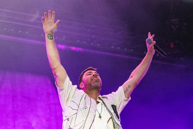 Rostock, Germany, August 14, 2026 Marteria Zum Glück in die Zukunft Tour 2026 Rostock Pictured: Marten Laciny (Marteria) Copyright: xFotostandx xVoelkerx