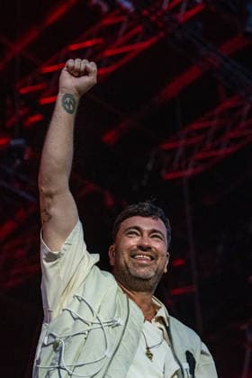 Rostock, Germany, August 14, 2026 Marteria Zum Glück in die Zukunft Tour 2026 Rostock Pictured: Marten Laciny (Marteria) Copyright: xFotostandx xVoelkerx