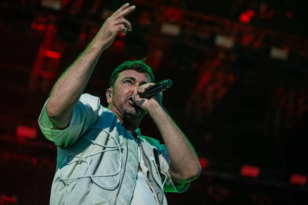Rostock, Germany, August 14, 2026 Marteria Zum Glück in die Zukunft Tour 2026 Rostock Pictured: Marten Laciny (Marteria) Copyright: xFotostandx xVoelkerx