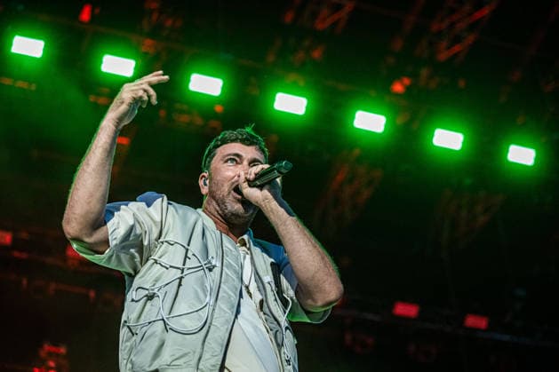 Rostock, Germany, August 14, 2026 Marteria Zum Glück in die Zukunft Tour 2026 Rostock Pictured: Marten Laciny (Marteria) Copyright: xFotostandx xVoelkerx