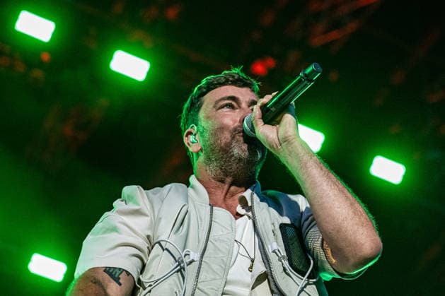 Rostock, Germany, August 14, 2026 Marteria Zum Glück in die Zukunft Tour 2026 Rostock Pictured: Marten Laciny (Marteria) Copyright: xFotostandx xVoelkerx