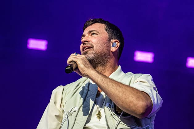Rostock, Germany, August 14, 2026 Marteria Zum Glück in die Zukunft Tour 2026 Rostock Pictured: Marten Laciny (Marteria) Copyright: xFotostandx xVoelkerx