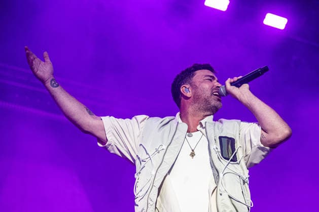 Rostock, Germany, August 14, 2026 Marteria Zum Glück in die Zukunft Tour 2026 Rostock Pictured: Marten Laciny (Marteria) Copyright: xFotostandx xVoelkerx
