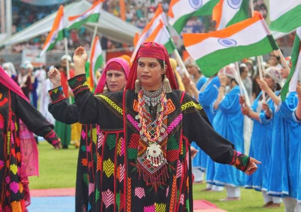 August 15, 2026, Srinagar Jammu And Kashmir, India: SRINAGAR, JAMMU AND KASHMIR, INDIA, AUGUST 15, 2026: Independence Day celebrations are held at Bakshi Stadium in Srinagar, with Jammu and Kashmir Chief Minister Omar Abdullah leading the commemorations. Celebrations and festivities are also held around the city s iconic Ghanta Ghar as India marks its 80th Independence Day. Srinagar Jammu And Kashmir India - ZUMAq101 20260815_zna_q101_021 Copyright: xSameerxHussainx
