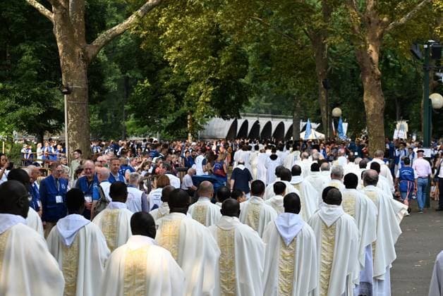 AUGUST 15, LOURDES, BASTIEN ARBERET, MAXPPP, 153rd National Assumption Pilgrimage, Mass on the Meadow for August 15, 2026, at the Sanctuary of Our Lady of Lourdes, Hautes-Pyrénées 153rd National Assumption Pilgrimage: Mass on the Meadow for August 15, 2026, at the Sanctuary of Our Lady of Lourdes, Hautes-Pyrénées LOURDES HAUTES-PYRÉNÉES FRANCE Copyright: xBASTIENxARBERET MAXPPP MAXPPPxBASTIENxARBERETx ARB_4458 ARBx4458