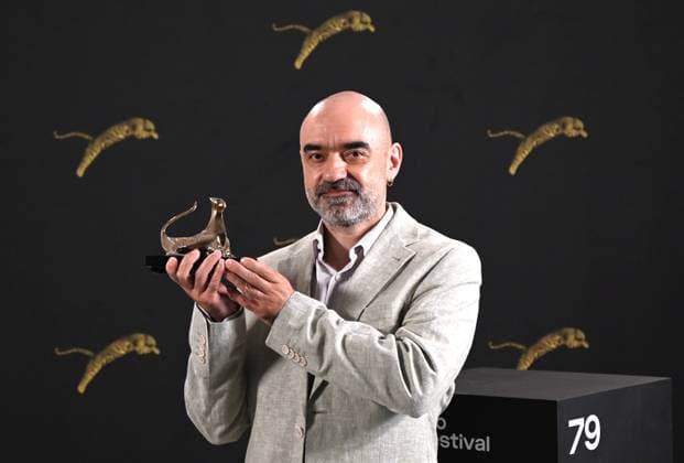 IPA87502248 - Locarno, Switzerland Locarno Film Festival 2026 NU E LOCUL TAU AICI (YOU DON T BELONG HERE) by Florin Serban, director of the 2026 Pardo d Oro-winning film awards and winners In the photo: Florin Serban, director of the 2026 Pardo d Oro-winning film  Copyright: xNickxZonnaxxcopyrightx x xNickxZonnax 87502248