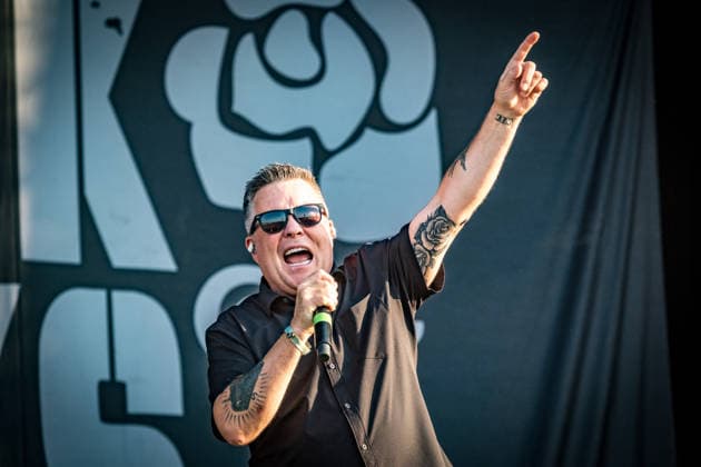 The American folk-punk band Dropkick Murphys on the second day of Highfield 2026, south of Leipzig. Members: Ken Casey, Matt Kelly, James Lynch, Tim Brennan, Jeff DaRosa, Kevin Rheault, Campbell Webster. Highfield 2026 Day 2: Dropkick Murphys