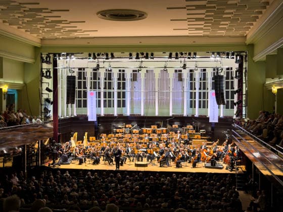 Opening, 35th Musikfest Bremen, Bremen, Germany, August 15, 2026; Opening, at the Bremer Hockey Club e.V. on August 15, 2026, in Bremen, Germany Photo by Axel Kaste Symphony Orchestra Fazil Say, piano; Alain Altinoglu, conductor Program: Claude Debussy, *Prélude à l’™après-midi d’un faune; Fazil Say, Piano Concerto Mother Musikfest Bremen 18.8.26 LR-5781