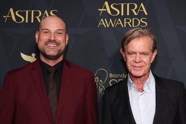 Los Angeles CA- August 15: William H Macy & Max Adler at the 2026 Astra TV Awards on August 15, 2026 Credit: USA - ZUMAa123 20260815_zaa_a123_105 Copyright: xAdMediax