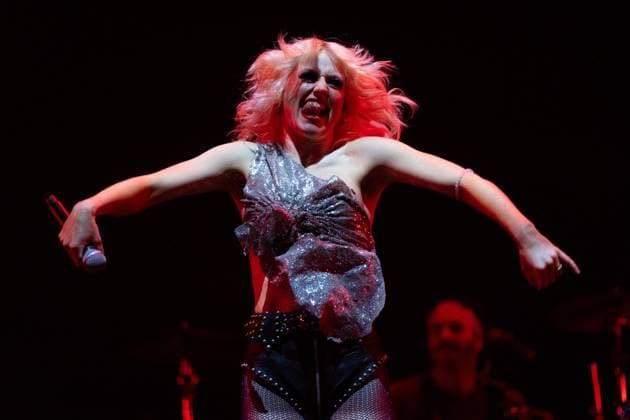 August 16, 2026, Paredes De Coura, Braga, Portugal: Amy Taylor and the Australian punk rock band Amyl and The Sniffers perform on the main stage during the final day of Vodafone Paredes de Coura. Paredes De Coura Portugal - ZUMAs197 20260816_aaa_s197_003 Copyright: xDiogoxBaptistax