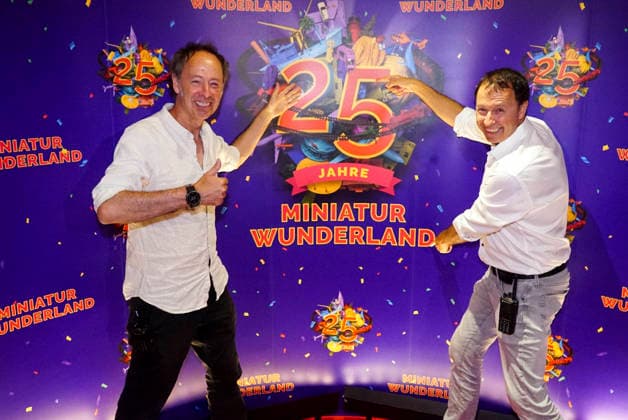 CNTV WUNDERLAND Frederic and Gerrit Braun Braun and Stephan Hertz, Managing Directors of Miniatur Wunderland 25 Years of Miniatur Wunderland The owners are throwing a big party August 16, 2026 Hamburg, HafenCity, Hamburg, Germany