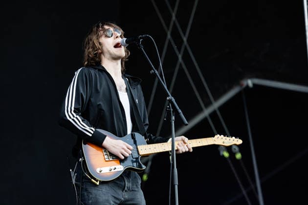 Geese live at Syd For Solen 2026 Copenhagen, Denmark. 15th, August 2026. The American rock band Geese performs a live concert during the Danish music festival Syd For Solen 2026 in Copenhagen. Here singer and musician Cameron Winter is seen live on stage. Denmark, Copenhagen  Copyright: xGonzalesxPhoto ErlingxBrodersenx