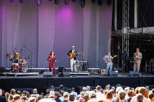 Beth McBride live at Oyafestivalen 2026 Oslo, Norway. 15th, August 2026. The Norwegian singer Beth McBride performs a live concert during the Norwegian music festival Oyafestivalen 2026 in Oslo. Norway, Oslo  Copyright: xGonzalesxPhoto KetilxMartinsenx
