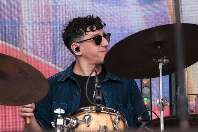 August 15, 2026, Williamscot, Oxfordshire, United Kingdom: Alan Taylor, drummer with UK-based Soft Rock and Americana band Rob Jones and the Restless Dream performing live on stage at Fairport s Cropredy Convention. Williamscot United Kingdom - ZUMAs197 20260815_aaa_s197_615 Copyright: xDawnxFletcher-Parkx