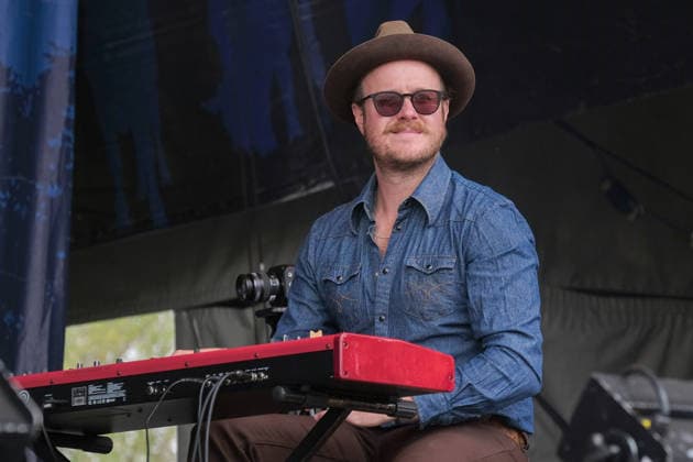 August 15, 2026, Williamscot, Oxfordshire, United Kingdom: Danny Wellens, piano player with UK-based Soft Rock and Americana band Rob Jones and the Restless Dream performing live on stage at Fairport s Cropredy Convention. Williamscot United Kingdom - ZUMAs197 20260815_aaa_s197_628 Copyright: xDawnxFletcher-Parkx