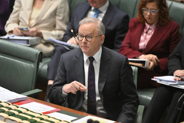 QUESTION TIME, Prime Minister Anthony Albanese during Question Time in the House of Representatives at Parliament House in Canberra, Monday, August 17, 2026. ( NO ARCHIVING CANBERRA AUSTRALIAN CAPITAL TERRITORY AUSTRALIA  Copyright: xMICKxTSIKASx 20260817136340137341