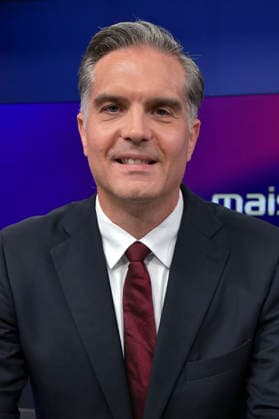 Frederik Pleitgen on the ARD talk show *maischberger* at the studio in Berlin-Adlershof, Berlin, August 17, 2026 Foto:xM.xBehrensx xFuturexImagex maischberger1708_6819