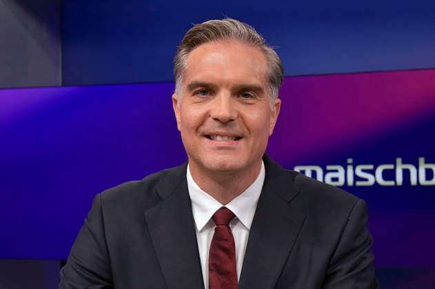 Frederik Pleitgen on the ARD talk show *maischberger* at the studio in Berlin-Adlershof, Berlin, August 17, 2026 Foto:xM.xBehrensx xFuturexImagex maischberger1708_6821