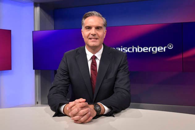 Frederik Pleitgen on the ARD talk show *maischberger* at the studio in Berlin-Adlershof, Berlin, August 17, 2026 Foto:xM.xBehrensx xFuturexImagex maischberger1708_6822