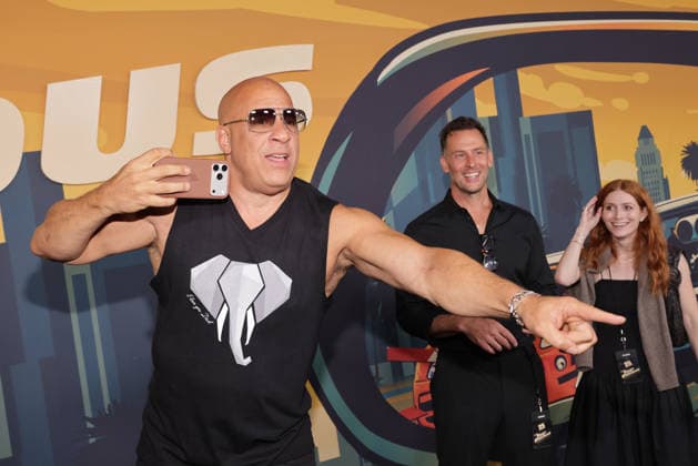 LOS ANGELES, CA - AUGUST 17: Vin Diesel and Meadow Walker attending the 25th Anniversary Screening and Celebration of The Fast And The Furious on August 17, 2026 at Directors Village in Los Angeles, California on August 17, 2026. Credit: Crash Los Angeles USA - ZUMAa123 20260817_zaa_a123_133 Copyright: xAdMediax