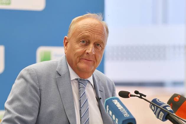 Berlin, Germany, August 18, 2026 House of the German Agricultural and Food Industry Press conference of the German Farmers Association on the harvest report Joachim Rukwied, President of the German Farmers Association Copyright: xdtsxNachrichtenagenturx dts_130365