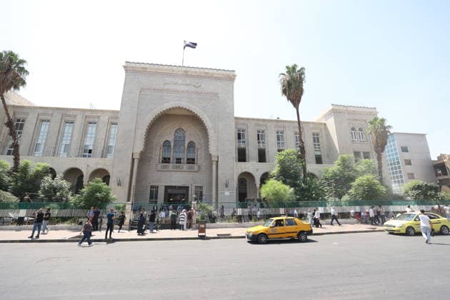 Syrian court sentences Assad’s cousin to death for crimes against humanity DAMASCUS, SYRIA - AUGUST 18: A general view shows the historical Palace of Justice building, housing various judicial courts and legal offices, in central Damascus, Syria, on August 18, 2026. A Syrian court on Tuesday sentenced Wassim al-Assad, a cousin of ousted President Bashar al-Assad, to death for crimes against humanity, according to the SANA news agency. Damascus’ Fourth Criminal Court also ordered the confiscation of his movable and immovable assets in favor of the state treasury. The verdict was issued during the sixth trial hearing against Wassim, who faced several charges, including forming and running irregular armed groups from early 2011 under orders fr Copyright: x2026xAnadoluxIzzxAldienxAlqasemx
