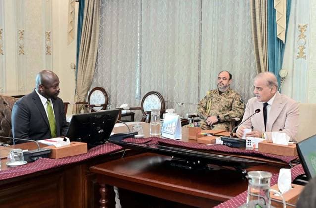 August 18, 2026, Pakistan: Prime Minister Muhammad Shehbaz Sharif Meets with Google Delegation Led by Wilson White, Vice President Government Affairs and Public Policy of Google, in Islamabad Pakistan  - ZUMAas3_ 20260818_zaf_as3_036 Copyright: xPPIx