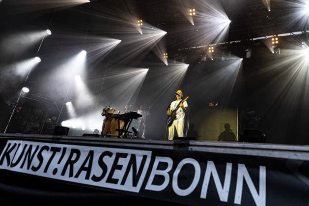 Moby Concert at Kunst Rasen Bonn, August 18, 2026. American electronic musician Moby performing live outdoors at Kunst Rasen Bonn in Bonn-Gronau, North Rhine-Westphalia, Germany Copyright: xMarcxJohnx