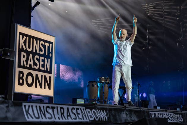 Moby Concert at Kunst Rasen Bonn, August 18, 2026. American electronic musician Moby performing live outdoors at Kunst Rasen Bonn in Bonn-Gronau, North Rhine-Westphalia, Germany Copyright: xMarcxJohnx