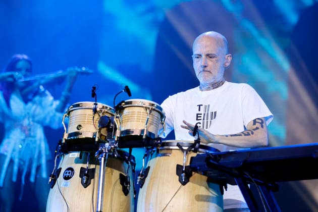DJ and musician Moby Richard Melville Hall performing for an audience of 5,500 at the KUNST RASEN Bonn Open Air in Bonn, August 18, 2026, North Rhine-Westphalia, Germany Copyright: xChristophxHardtx