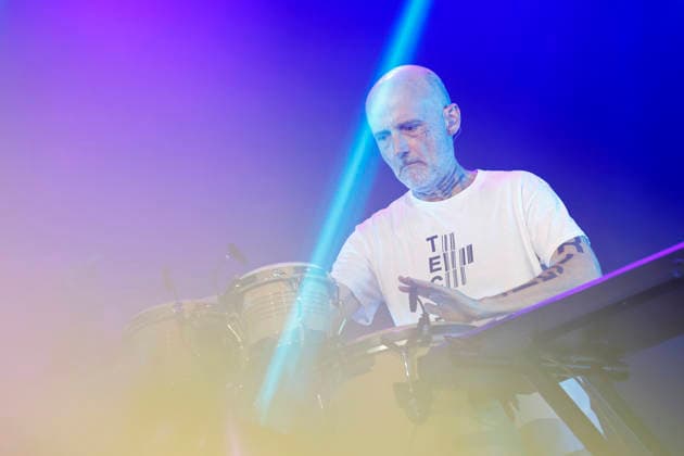 DJ and musician Moby Richard Melville Hall performing for an audience of 5,500 at the KUNST RASEN Bonn Open Air in Bonn, August 18, 2026, North Rhine-Westphalia, Germany Copyright: xChristophxHardtx