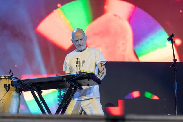 Moby concert at Kunst Rasen Bonn on August 18, 2026. American electronic musician Moby (Richard Melville Hall) performing live at an open-air concert at Kunst Rasen Bonn in Bonn, Gronau, North Rhine-Westphalia, Germany Copyright: xMarcxJohnx