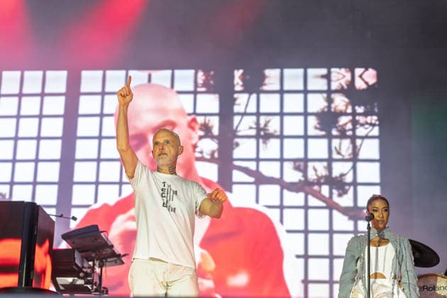 Moby concert at Kunst Rasen Bonn on August 18, 2026. American electronic musician Moby (Richard Melville Hall) performing live at an open-air concert at Kunst Rasen Bonn in Bonn, Gronau, North Rhine-Westphalia, Germany Copyright: xMarcxJohnx