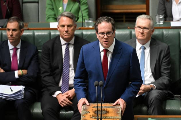 QUESTION TIME, Australian Veterans™ Affairs Minister Matt Keogh speaks during Question Time in the House of Representatives at Parliament House in Canberra, Wednesday, August 19, 2026. ( NO ARCHIVING CANBERRA AUSTRALIAN CAPITAL TERRITORY AUSTRALIA  Copyright: xLUKASxCOCHx 20260819157499565607