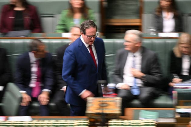 QUESTION TIME, Australian Veterans™ Affairs Minister Matt Keogh reacts during Question Time in the House of Representatives at Parliament House in Canberra, Wednesday, August 19, 2026. ( NO ARCHIVING CANBERRA AUSTRALIAN CAPITAL TERRITORY AUSTRALIA  Copyright: xLUKASxCOCHx 20260819152338815724