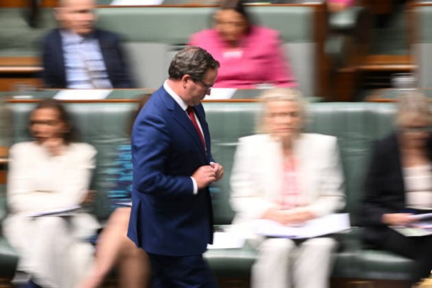 QUESTION TIME, Australian Veterans™ Affairs Minister Matt Keogh reacts during Question Time in the House of Representatives at Parliament House in Canberra, Wednesday, August 19, 2026. ( NO ARCHIVING CANBERRA AUSTRALIAN CAPITAL TERRITORY AUSTRALIA  Copyright: xLUKASxCOCHx 20260819172051465809