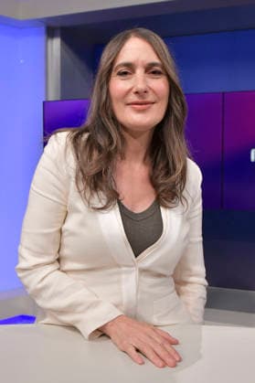 Anja Kohl on the ARD talk show *maischberger* at the Berlin Adlershof studio, Berlin, August 18, 2026 Foto:xM.xBehrensx xFuturexImagex maischberger1808_6816
