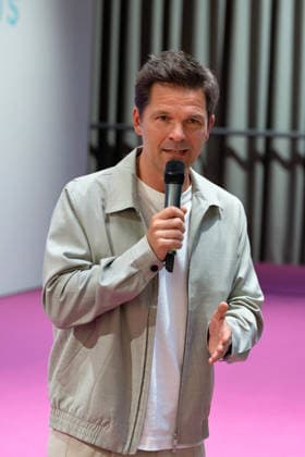 Berlin, August 18, 2026, Bitkom Policy Pitch for the 2026 House of Representatives Election at Delta Campus Neukölln Steffen Krach, SPD Berlin’s Top Candidate for the 2026 House of Representatives Election