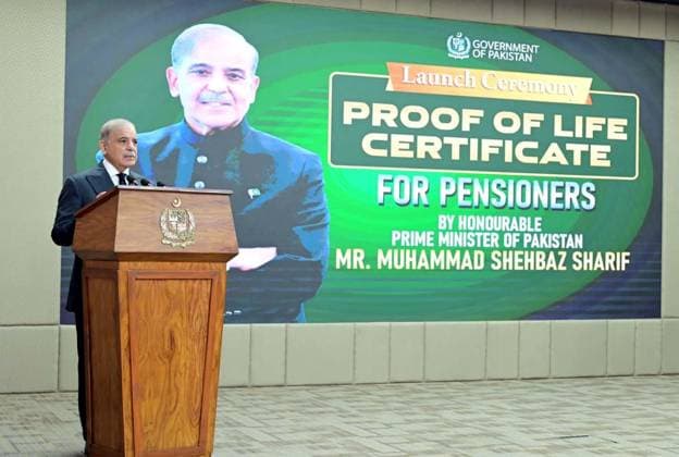 August 20, 2026, Pakistan: Prime Minister Muhammad Shehbaz Sharif Launches Proof of Life Certificate for Pensioners in Islamabad Pakistan  - ZUMAas3_ 20260820_zaf_as3_028 Copyright: xPPIx