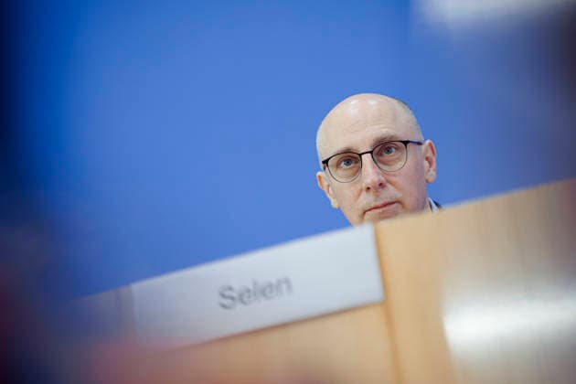 Sinan Selen, President of the Federal Office for the Protection of the Constitution (BfV), photographed at the Federal Press Conference in Berlin, August 26, 2026, Berlin, Germany Copyright: xThomasxTrutschelx