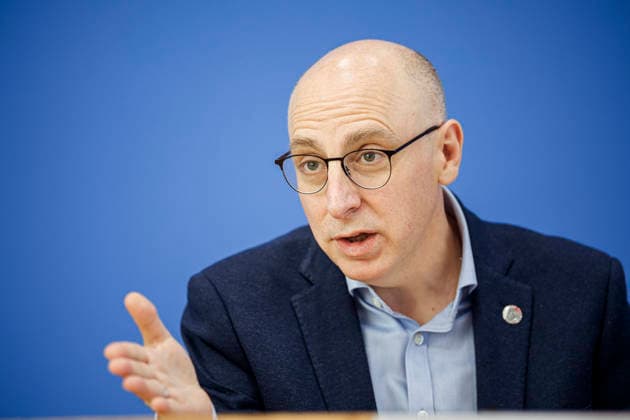 Sinan Selen, President of the Federal Office for the Protection of the Constitution (BfV), photographed at the Federal Press Conference in Berlin, August 26, 2026, Berlin, Germany Copyright: xThomasxTrutschelx