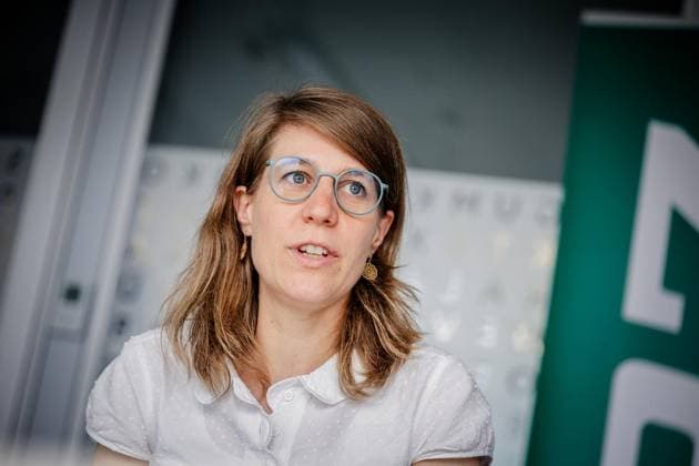 Verena Schäffer ** FOR EDITORIAL PURPOSES ONLY ** EDITORIAL USE ONLY ** p Verena Schäffer, Alliance 90 The Greens, Minister for Children, Youth, Family, Gender Equality, Refugees, and Integration for the State of North Rhine-Westphalia, will visit the headquarters of the FUNKE Media Group in Essen, Germany, on Thursday, August 27. Essen Essen Copyright AndrÃ xHirtz Copyright: AndrÃ xHirtz doc87ccoglbaggcor1ipaz ,EDITORIAL USE ONLY Copyright: AndrÃ xHirtz
