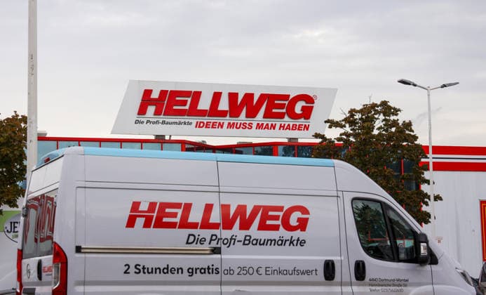 August 28, 2026, Germany, North Rhine-Westphalia, Dortmund—Following the bankruptcy of the Hellweg home improvement store chain, the store in the Wambel neighborhood will likely be the first to close, Germany Copyright: xD.xKerlekin SnowfieldxPhotographyx SF280826HellwegD2